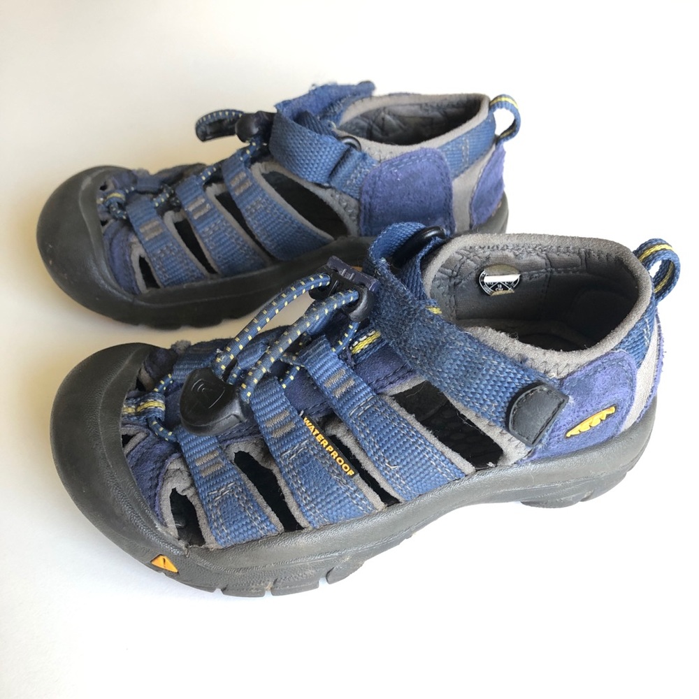 Keen Little Kids' Boys' Toddler Waterproof Sandals Shoes Blue Black Size 11